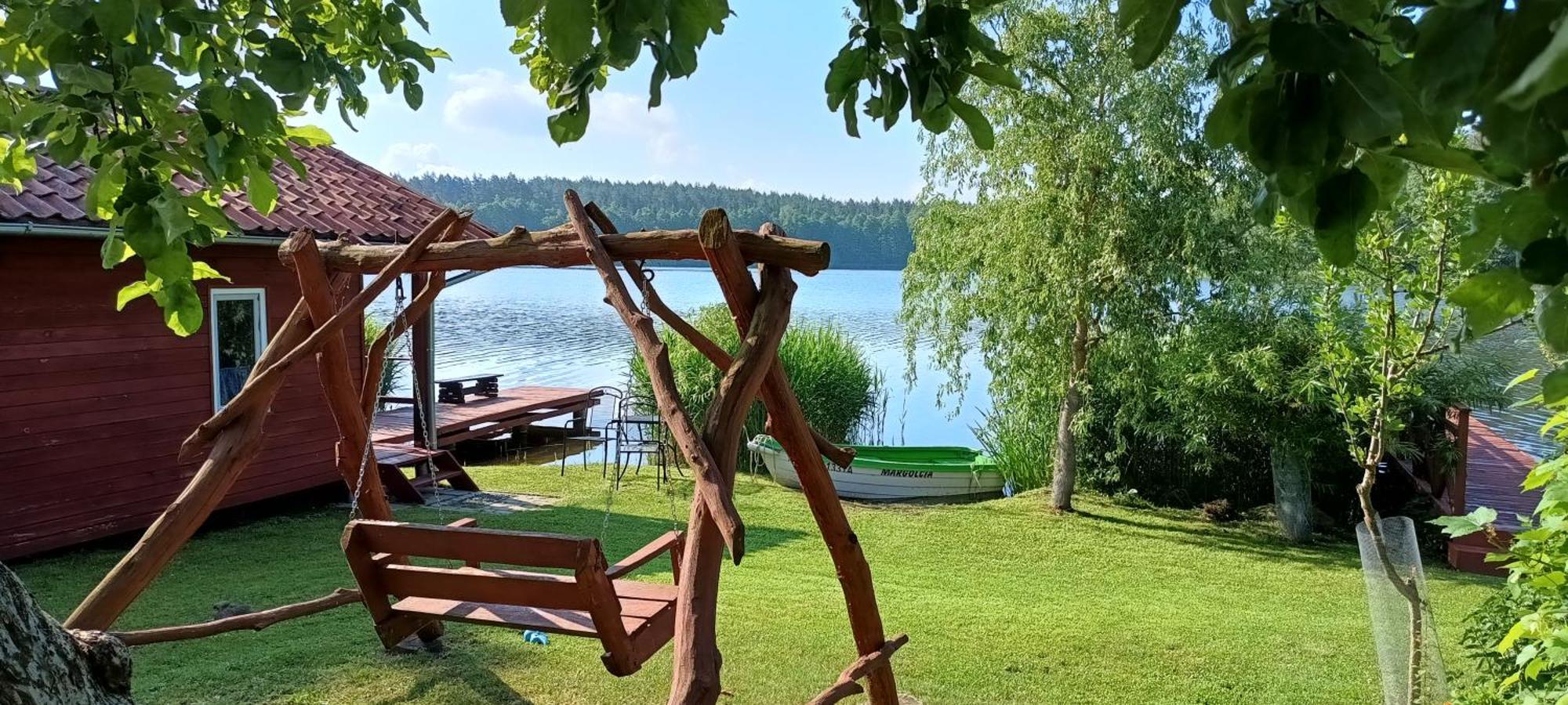 Agro-Tur Domki W Szuwarach Kuty Buitenkant foto